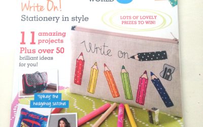 I’m in this month’s Sewing World magazine and you can get a discounted subscription!