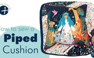 How To: Sew A Piped Cushion With A Zip