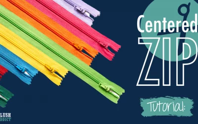 Centered Zip Tutorial For Beginners