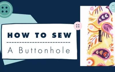 How To Sew a Buttonhole Tutorial