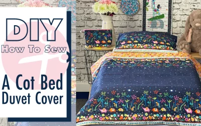 Tutorial: Sew a Cot Bed Duvet Cover