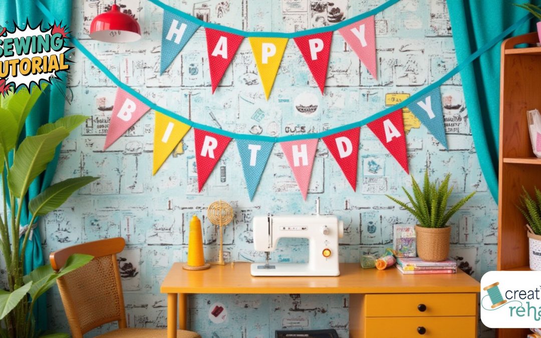 DIY Happy Birthday Bunting Tutorial: Free Templates Included