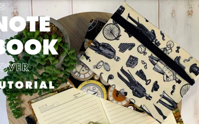 Tutorial: Sew An A5 Notebook Cover In 30 Minutes