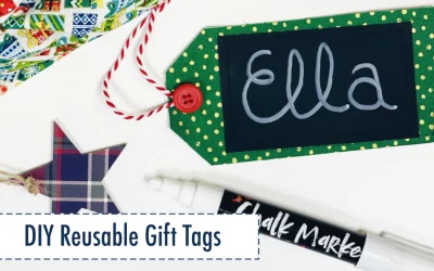 Reusable Fabric Gift Tags