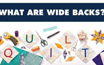 Go Super Size with Extra Wide Fabrics!