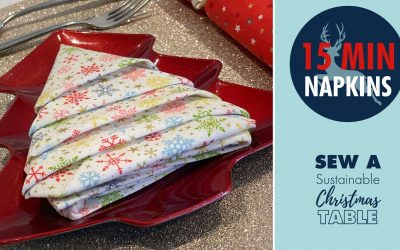 15 Minute Napkin With Mitered Corners