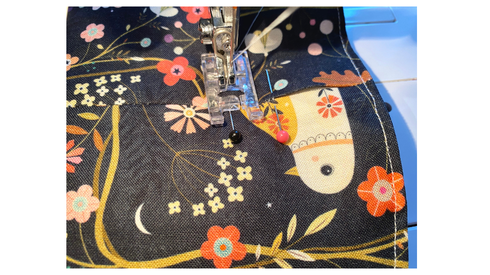 Assemble the makeup bag step 10