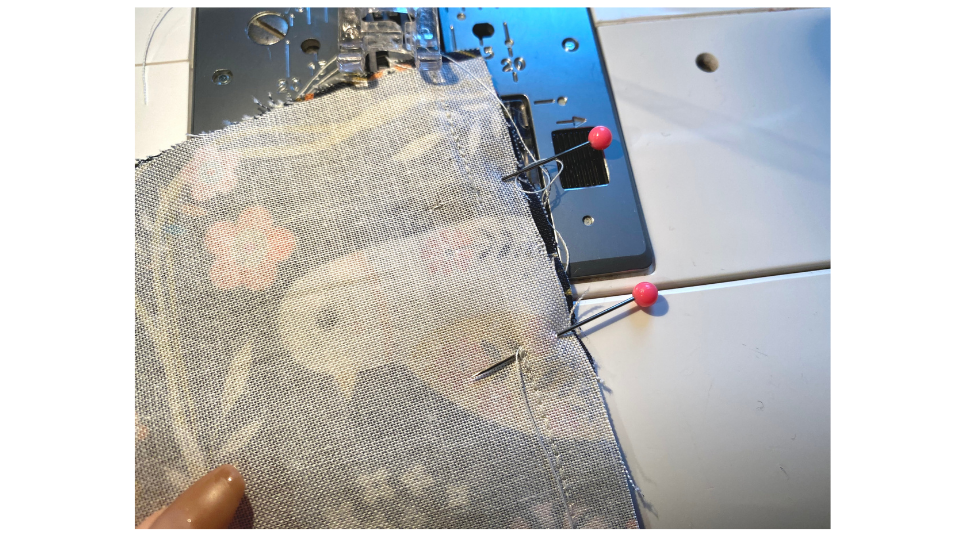 Assemble the makeup bag step 3