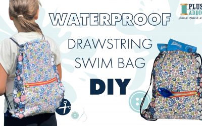 Children’s Waterproof Swim Bag Tutorial