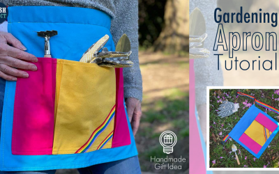 Canvas Gardening Apron Tutorial