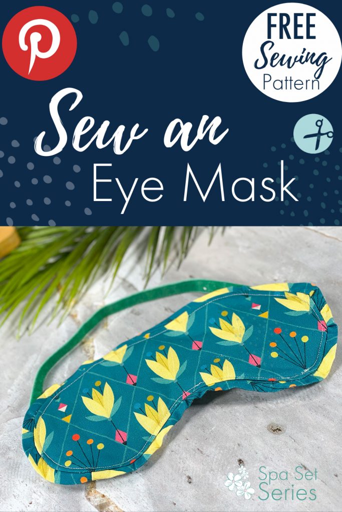 Sew an eye mask tutorial