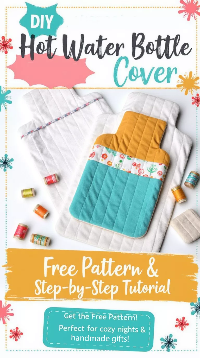 Free Hot Water Bottle Sewing Pattern
