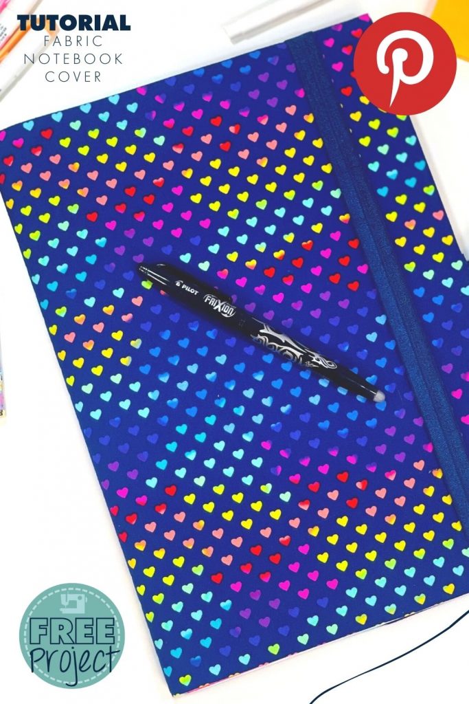 Fabric Notebook Cover Tutorial