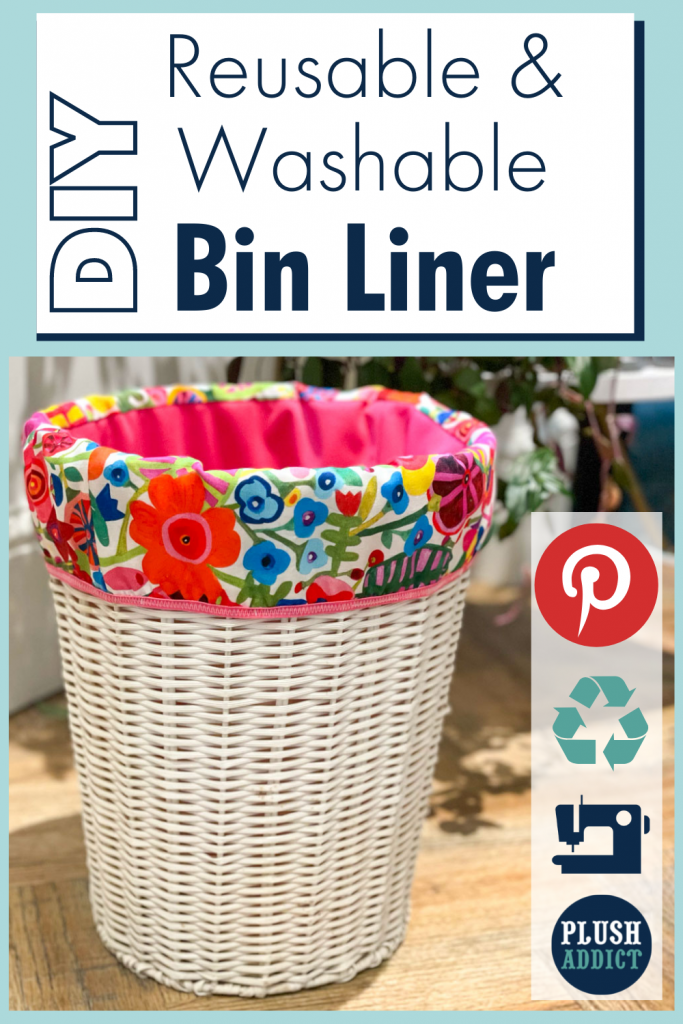 Reusable Bin Liner Sewing Tutorial