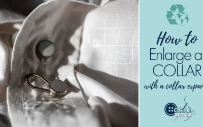 How to Enlarge A Collar With A Collar Expander – No Sew! Care & Repair Series #4