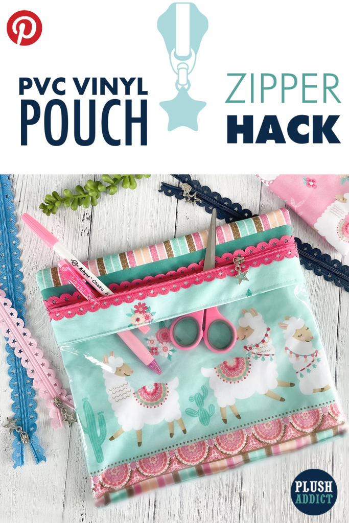 Clear Vinyl Zipper Pouch Clear Vinyl Zipper Pouch Pin