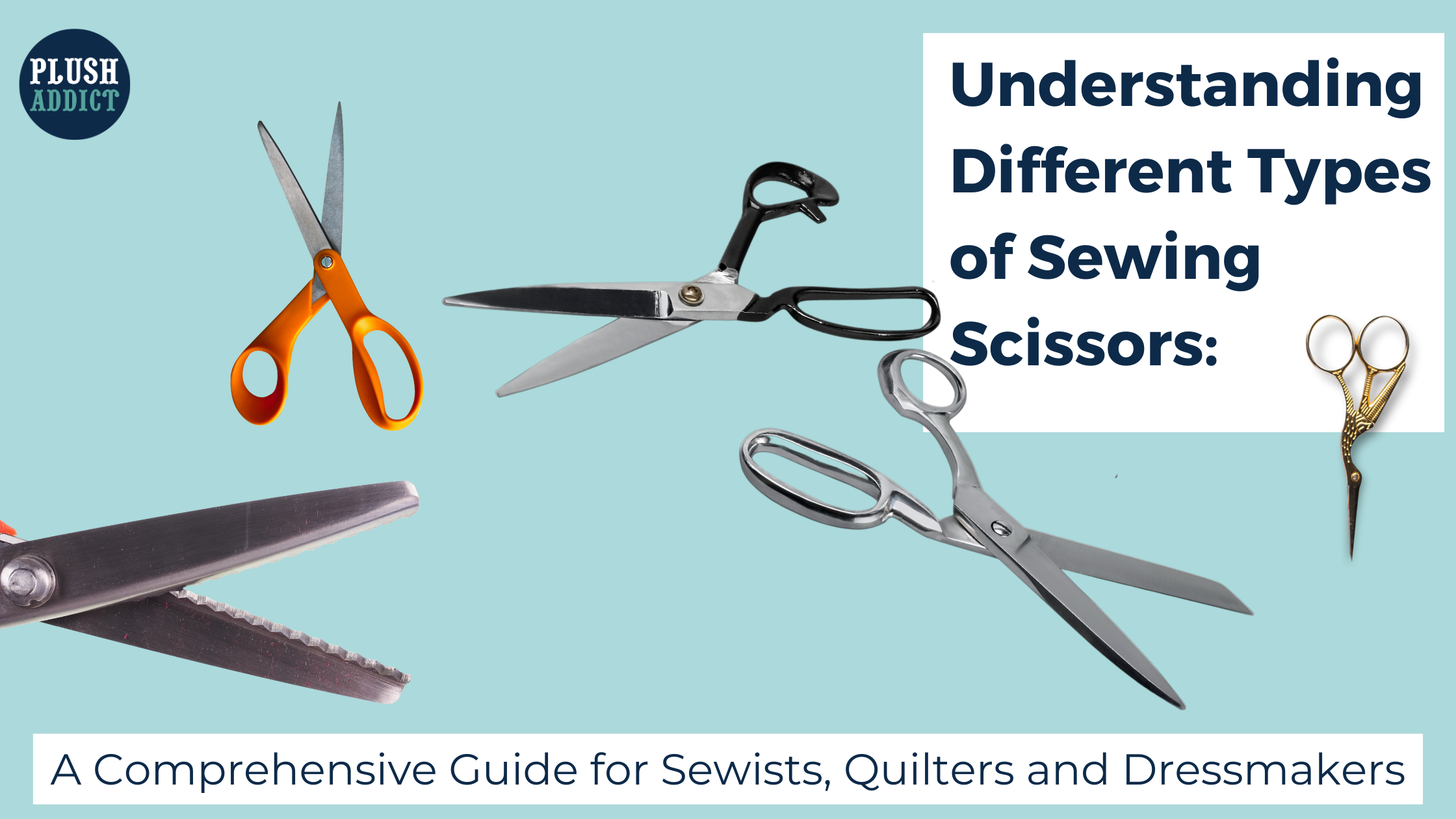 The 5 Different Types of Scissors You NEED in Your Craft Room
