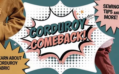 A Fabric Guide To Corduroy: What’s In A Wale?