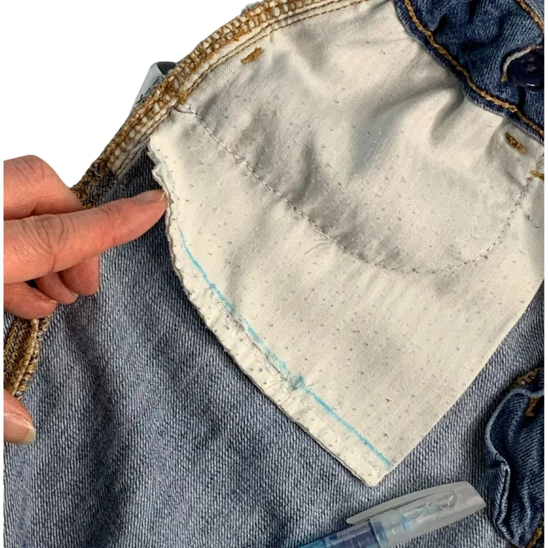 Trouser pocket replace 1