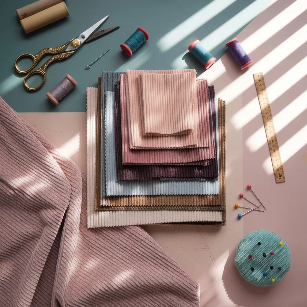 How to sew corduroy fabric