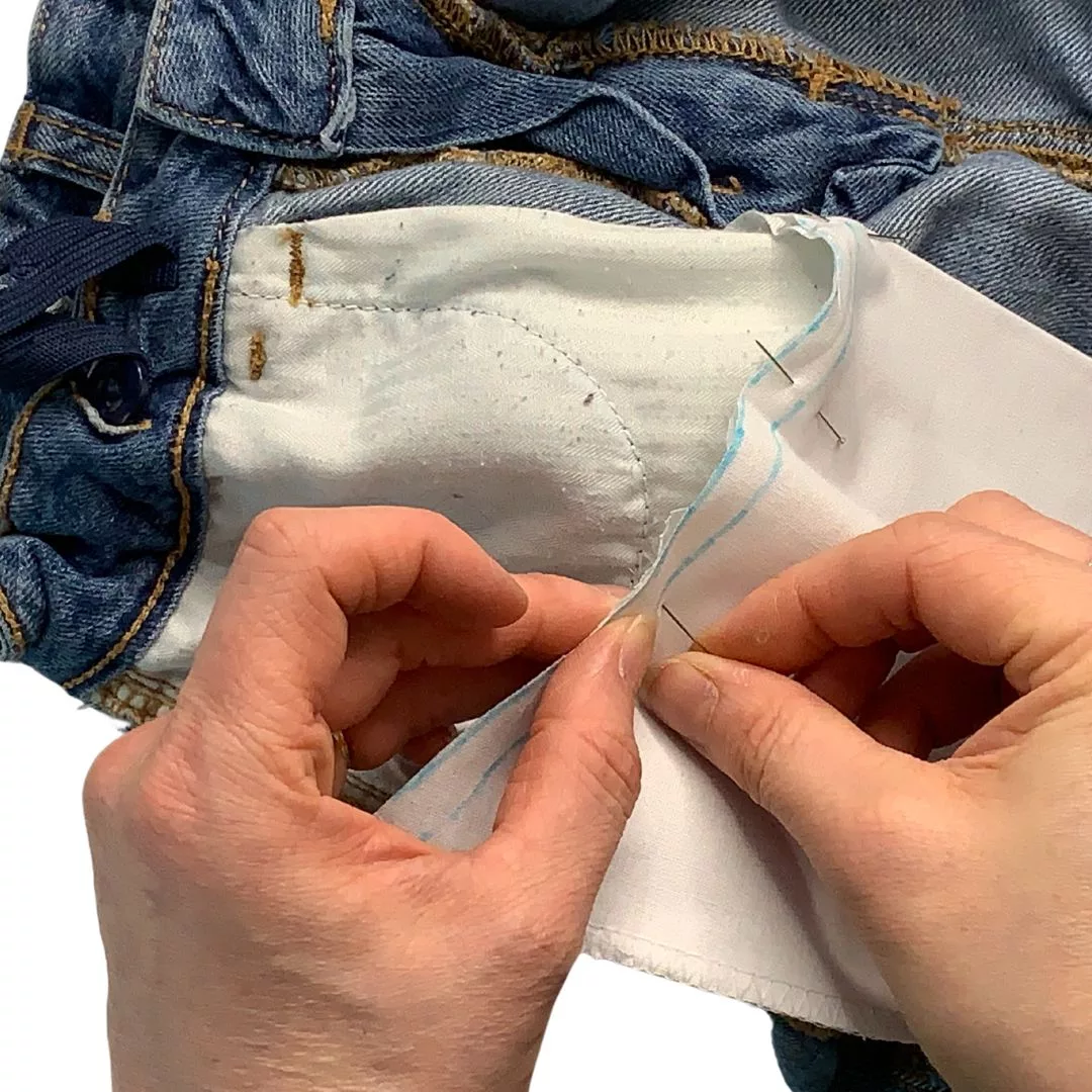 Trouser Pocket Replacement Tutorial 6