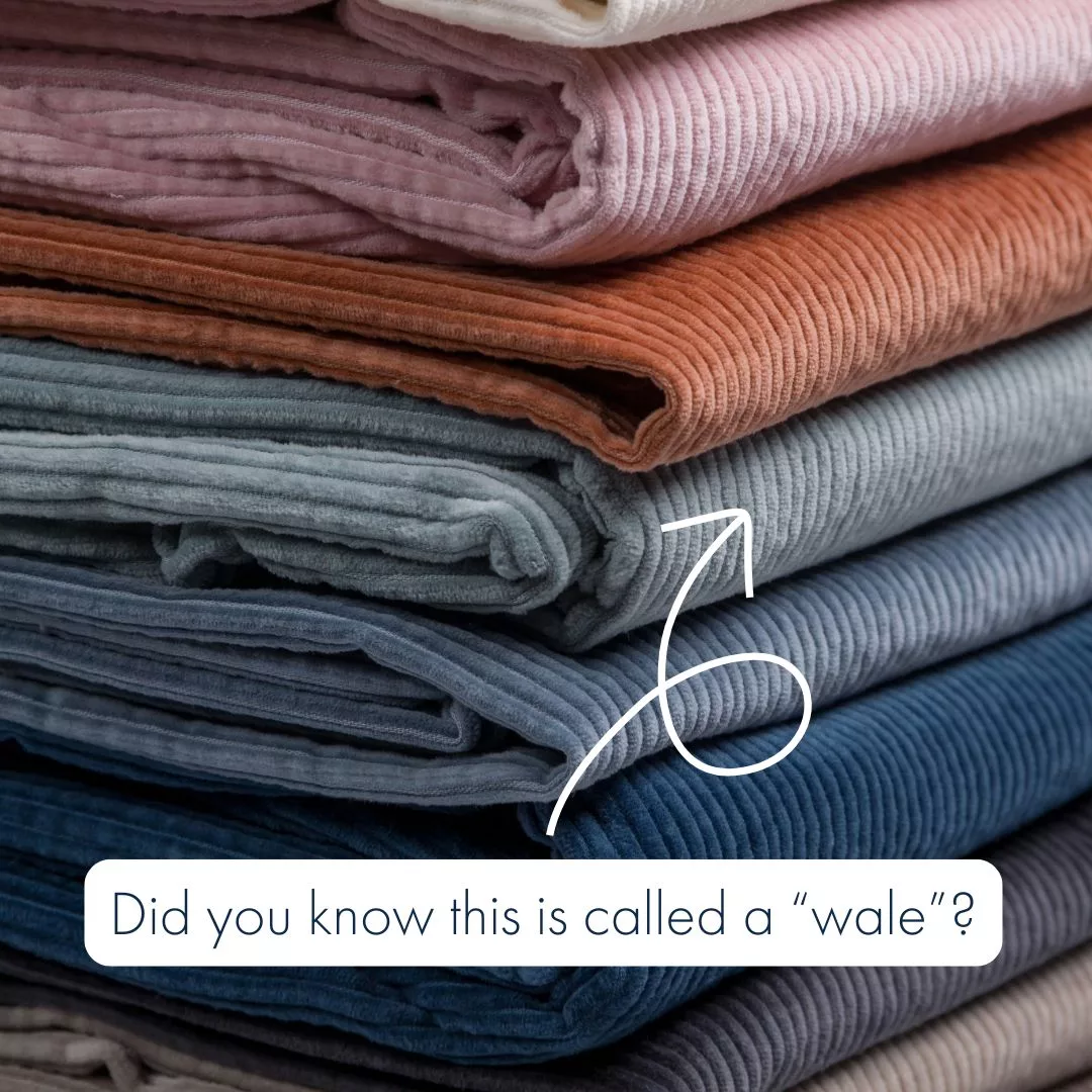 What is a corduroy wale